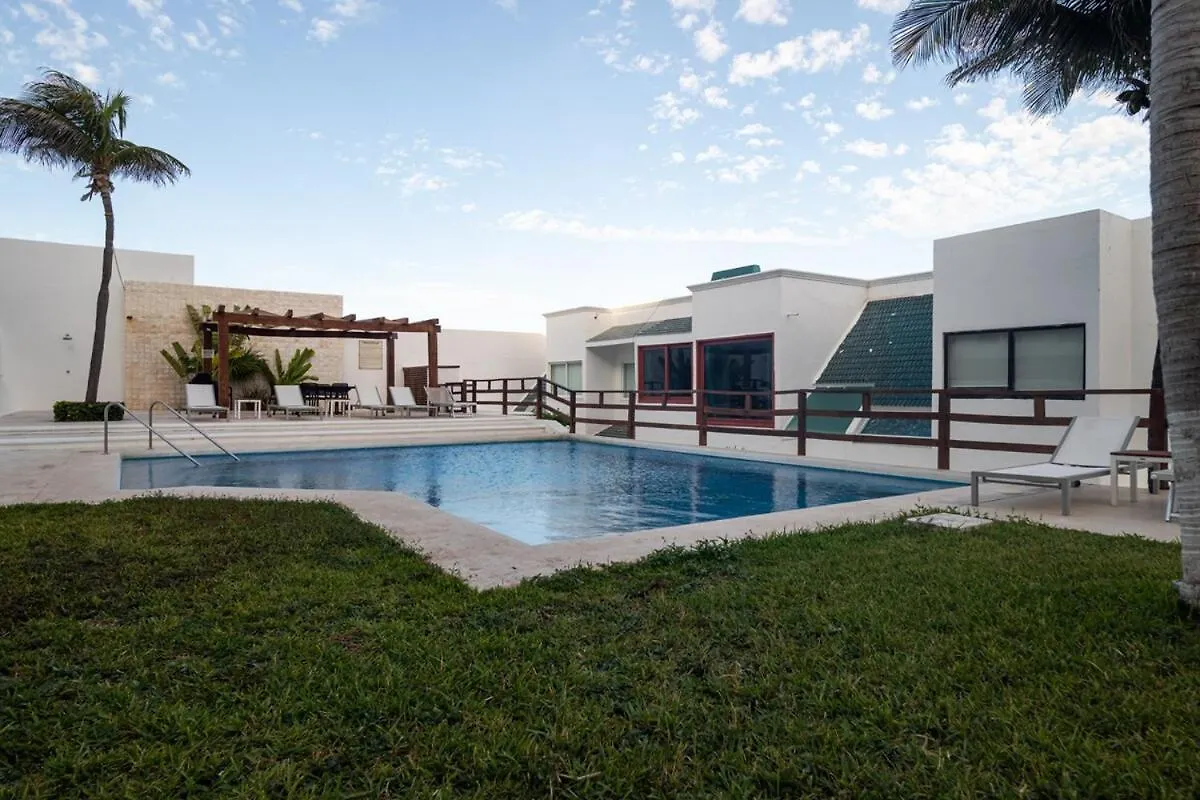 Ocean View Luxury 5B Villa With Private Beach Cancún Messico